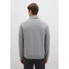 Mavi 0S10420-80018 Polo Yaka Gri Sweatshirt
