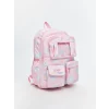 LCW ACCESSORIES Pembe Çok Bölmeli Kız Çocuk Sırt Çantası