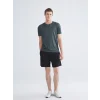 XSIDE ACTIVE Siyah Standart Kalıp Erkek Spor Şort