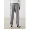 XSIDE Gri Rahat Kalıp Erkek Kalın Jogger Eşofman Altı