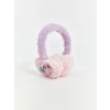 LCW ACCESSORIES Lila Nakışlı Pelüş Kız Çocuk Kulaklık