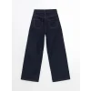 LCW Kids Indigo Beli Ayarlanabilir Lastikli Kız Çocuk Jean Pantolon
