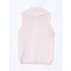 LCW Kids Pembe Kız Çocuk Triko Yelek