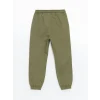 LCW Kids Haki Beli Lastikli Erkek Çocuk Jogger Pantolon