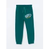LCW Kids Yeşil Beli Lastikli Kalın Erkek Bebek Jogger Eşofman Altı