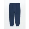 LCW Kids Indigo Beli Lastikli Kalın Erkek Çocuk Jogger Eşofman Altı