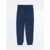 LCW Kids Indigo Beli Lastikli Kalın Basic Erkek Çocuk Jogger Eşofman Altı