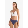 Defacto D6398 Mavi Ribana 3lü Brief Külot-Fall in Love