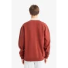 Defacto F0116AXBR311 Bordo Boxy Fit Rahat Kesim Polo Yaka Baskılı Sweatshirt