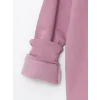 LCW Kids Lila Kapüşonlu Kız Çocuk Kalın Sweatshirt