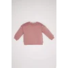 Defacto D5403 Pembe Kız Bebek Baskılı Sweatshirt