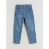 LCW Kids Indigo Dar Erkek Çocuk Jean Pantolon