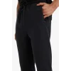 Defacto S3309AZBK81 Siyah DeFactoFit Slim Fit Dar Kesim Fermuarlı Standart Paça Jogger Eşofman Altı