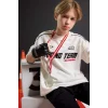 Defacto F1963A8WT32 Beyaz Erkek Çocuk Bisiklet Yaka Baskılı Sweatshirt