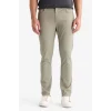 Defacto B2089AXKH465 Haki Slim Fit Dar Kesim Dar Paça Cepli Pantolon