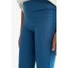 Defacto E8301A8BE376 Mavi Kız Çocuk Flare Fit Fitilli Kaşkorse Pantolon