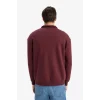 Defacto E9415AXBR230 Bordo Boxy Fit Dik Yaka Fermuarlı Baskılı Sweatshirt