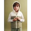 LCW Kids Bej Kapüşonlu Erkek Çocuk Yelek