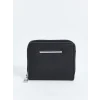 LCW ACCESSORIES Siyah Deri Görünümlü Kadın Cüzdan