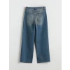 LCW Jeans Indigo Baggy Fit Kadın Jean Pantolon
