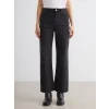 LCWAIKIKI Classic Siyah Wideleg Kadın Jean Pantolon