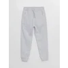 LCW Kids Gri Beli Lastikli Erkek Çocuk Jogger Eşofman Altı