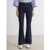 LCW Jeans Indigo Flare Kadın Jean Pantolon