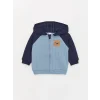 LCW baby Mavi Erkek Bebek Hoodie ve Eşofman Altı 2li Takım