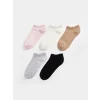 LCW DREAM Pembe Kadın Düz Patik Çorap 5li