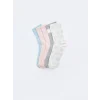 LCW DREAM Ekru Desenli Kadın Soket Çorap 5li