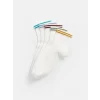 LCW DREAM Ekru Çizgili Kadın Soket Çorap 5li
