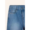 Defacto F0452A8NM35 DENIM Erkek Çocuk Wide Leg Geniş Paça Pantolon