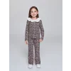 LCW Kids Pembe Beli Lastikli İspanyol Paça Kız Çocuk Tayt