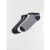 LCW ACCESSORIES Karişik Desenli Erkek Patik Çorap 5li