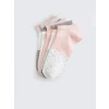 LCW DREAM Pembe Desenli Kadın Patik Çorap 5li