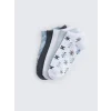 LCW DREAM Beyaz Desenli Kadın Patik Çorap 5li