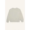 Defacto E8773A8ER99 Ekru Kız Çocuk Relax Fit Bisiklet Yaka Baskılı Sweatshirt