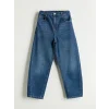 LCW Kids Indigo Baggy Fit Erkek Çocuk Jean Pantolon