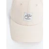 LCW ACCESSORIES Bej Yazı Nakışlı Kadın Kep Şapka