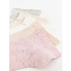 LCW DREAM Pembe Kadın Düz Patik Çorap 5li