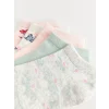 LCW DREAM Pembe Desenli Kadın Patik Çorap 5li