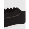 LCW ACCESSORIES Siyah Erkek Patik Çorap 5li