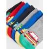 LCW Kids Karişik Desenli Erkek Çocuk Patik Çorap 7li
