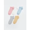 LCW DREAM Pembe Desenli Kadın Patik Çorap 5li