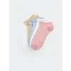 LCW DREAM Pembe Desenli Kadın Patik Çorap 5li