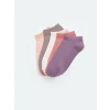 LCW DREAM Pembe Kadın Düz Patik Çorap 5li
