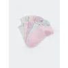 LCW DREAM Pembe Puantiyeli Kadın Patik Çorap 5li