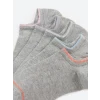 LCW DREAM Gri Kadın Düz Patik Çorap 5li