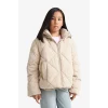 Defacto E9811A8BG123 Bej Kız Çocuk Su Geçirmez Kapüşonlu Fermuarlı Mont