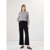 LCWAIKIKI Classic Siyah Beli Lastikli Kadın Pantolon